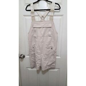 FP Movement Women's S/P Beige Hit The Hill Romper Utility Beach Vocational Casua